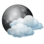 maandag: Gedeeltelijk bewolkt